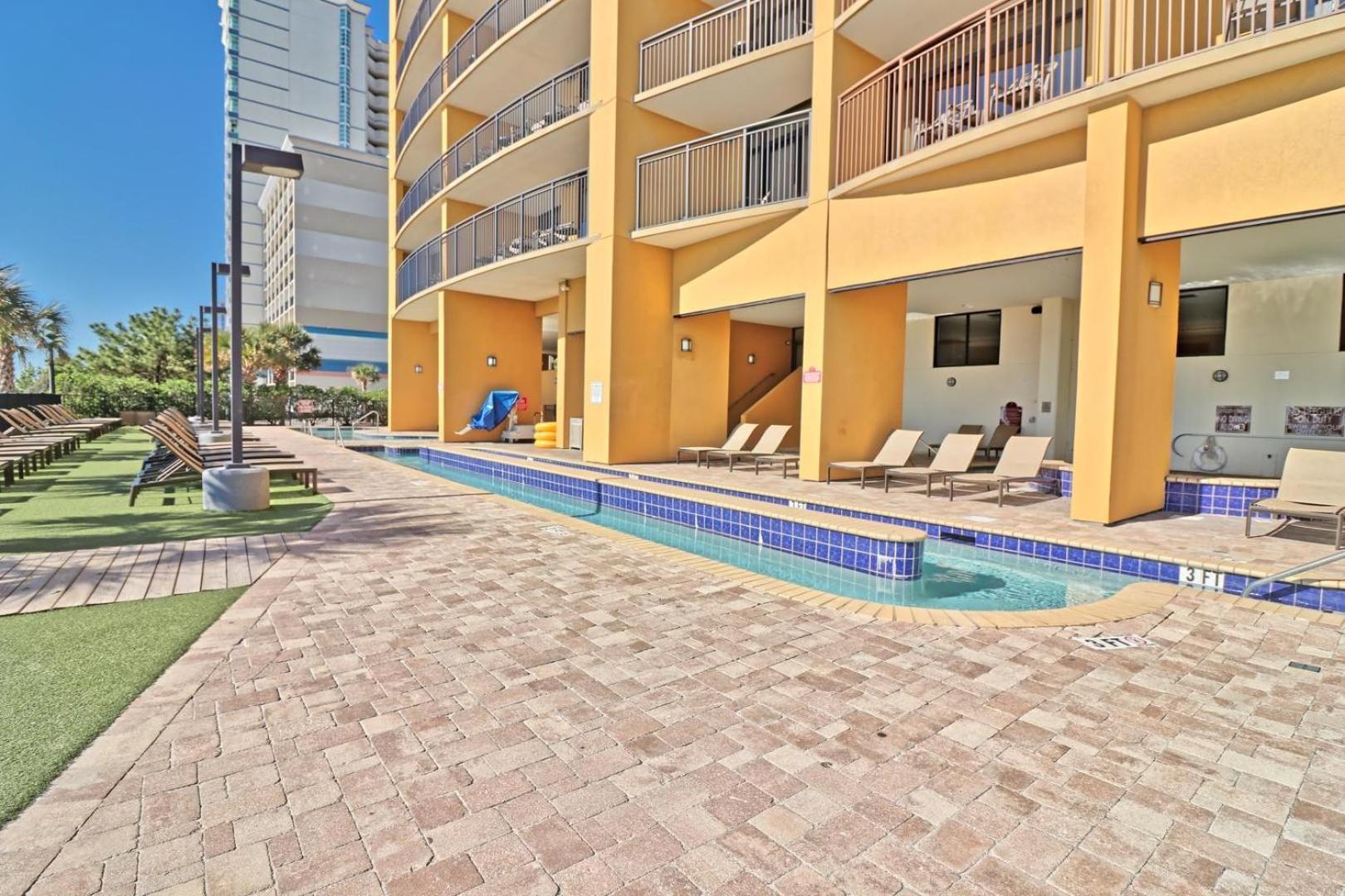 Beautiful Warm Ocean View Beach Condo With Pool Myrtle Beach Luaran gambar