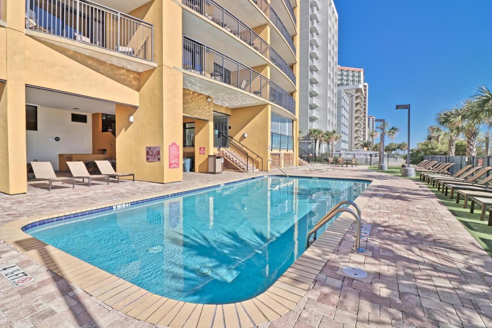 Beautiful Warm Ocean View Beach Condo With Pool Myrtle Beach Luaran gambar